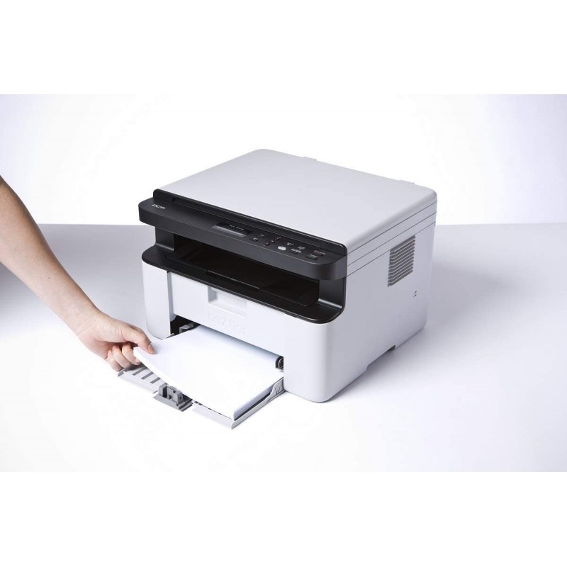 Imprimante compacte multifonctions Brother A4 noir et blanc - DCP-1610 W