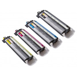 Pack de 4 Toners compatibles BROTHER TN-230-BK + C + M + Y - 2 200 + 3x 1 400 pages