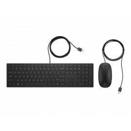 Clavier + Souris HP Slim T6L04AA sans fil récepteur USB 2,4 Ghz 