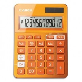 Calculatrice CANON de bureau 12 chiffres LS-123K Orange 9490B004AA