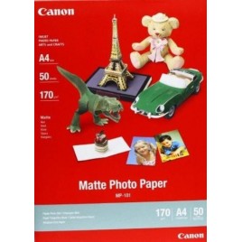 Papier A4 CANON Photo Paper Mat MP-101 (50 feuilles 21x29,7cm, 170 g/m2) - 7981A005