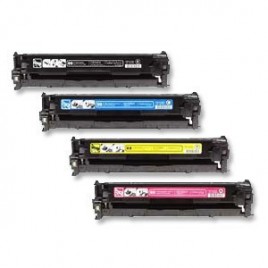 Pack de 4 Toners compatibles HP CE400X + CE401A + CE402A + CE403A - 11 000 + 3x 6 000 pages