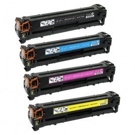 Pack de 4 Toners compatibles HP CE410X + CE411A + CE413A + CE412A - 4 400 + 3x 2 800 pages