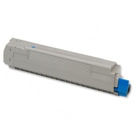 43487711 Cyan, Toner compatible OKI - 6 000 pages