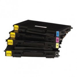 Pack de 4 Toners compatibles SAMSUNG CLP-510D7K+CLP-510D5C+CLP-510D5M+CLP-510D5Y - 7 000 + 3x 5 000 pages