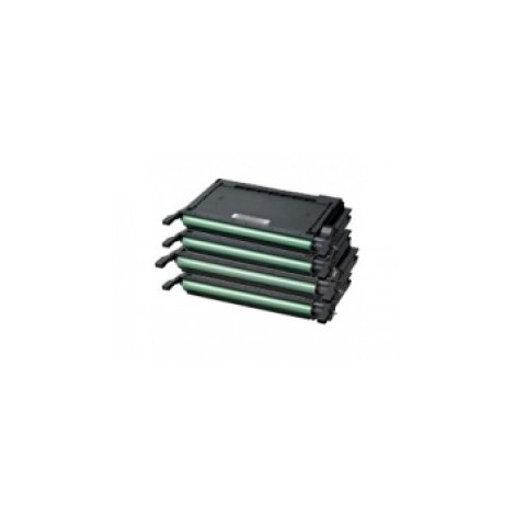 Pack de 4 Toners compatibles SAMSUNG CLP-K660+C660+M660+Y660 - 5 500 + 3x 5 000 pages