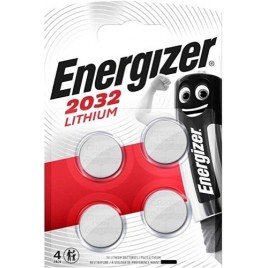 Energizer CR2032 - 4x Piles Lithium 3V
