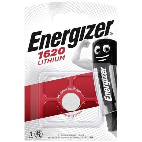 Energizer CR1620 - 1x Pile Lithium 3V