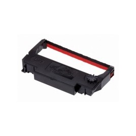 Compatible Epson Ruban cassette noir/rouge ERC 30 / 34 / 38 BK/R
