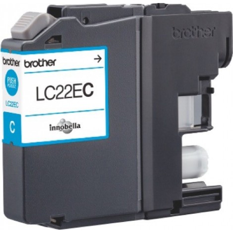 ORIGINAL BROTHER LC-22eC Cyan - 1200 pages