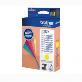 ORIGINAL BROTHER LC-223Y Jaune - 5.9ml - 550 pages