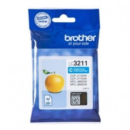 ORIGINAL BROTHER LC-3211C Cyan - 200 pages