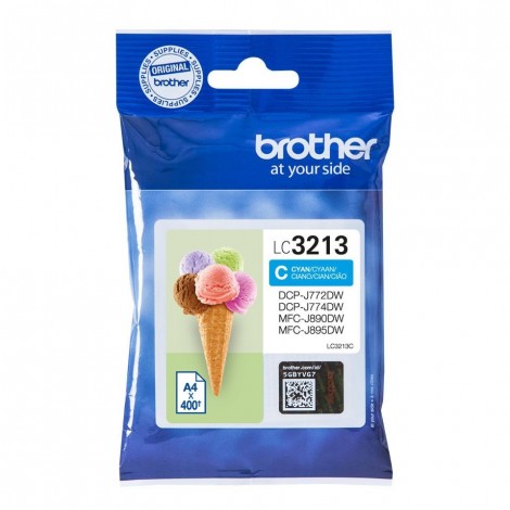 ORIGINAL BROTHER LC-3213C Cyan - 400 pages