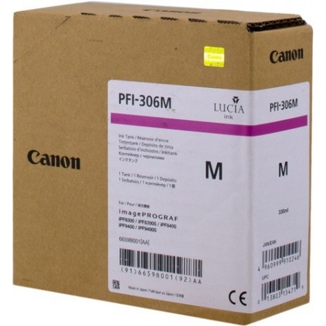 ORIGINAL CANON PFI-306M Magenta (6659B001) - 330ml