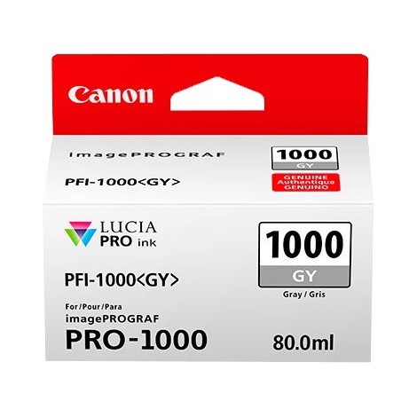 ORIGINAL Canon Cartouche d'encre Gris PFI-1000gy 0552C001 80ml