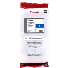 ORIGINAL Canon Cartouche d'encre cyan PFI-207c 8790B001 300ml