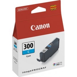 ORIGINAL Canon Cartouche d'encre Cyan PFI-300c 4194C001 14ml