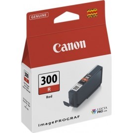 ORIGINAL Canon Cartouche d'encre Rouge PFI-300r 4199C001 14ml