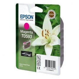 ORIGINAL EPSON T0593 Magenta - Orchidée - 13ml