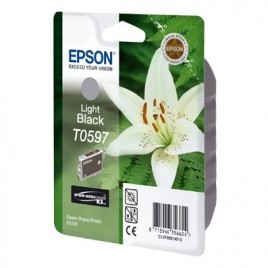 ORIGINAL EPSON T0597 Gris - Orchidée - 13ml