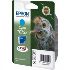 ORIGINAL EPSON T0792 Cyan - Chouette - 11ml - 1530 pages