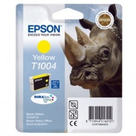 ORIGINAL EPSON T1004 (C13T10044010) Jaune - Rhinocéros - 11.1ml - 910 pages
