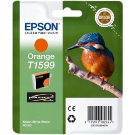 ORIGINAL EPSON T1599 Orange - Martin-pêcheur - 17ml