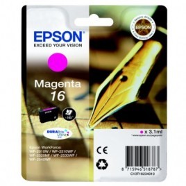 ORIGINAL EPSON T1623 Magenta - Stylo Plume - 3.1ml - 165 pages