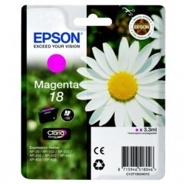 ORIGINAL EPSON T1803 Magenta - Marguerite Paquerette - 3.3ml - 180 pages