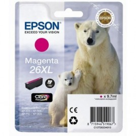 ORIGINAL EPSON T2633 XL Magenta - Ours Polaire - 9.7ml - 700 pages
