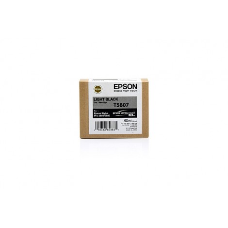 ORIGINAL EPSON T5807 (C13T580700) Gris
