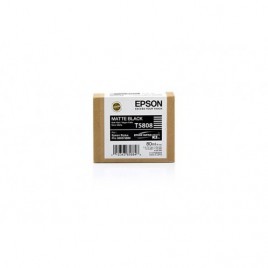 ORIGINAL EPSON T5808 (C13T580800) Noir Mat