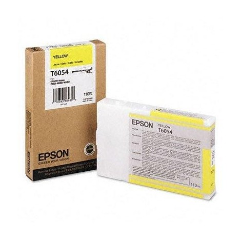 ORIGINAL EPSON T6054 (C13T605400) Jaune