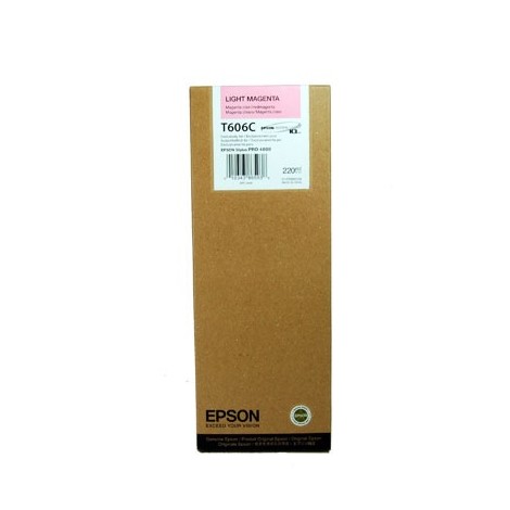 ORIGINAL EPSON T606C (C13T606C00) Magenta clair