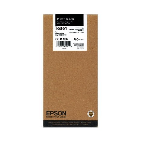 ORIGINAL EPSON T6361 Noire