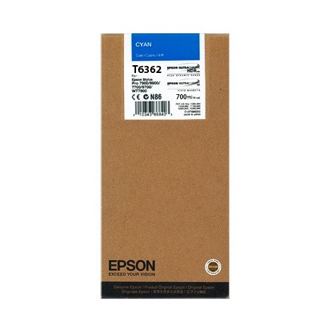 ORIGINAL EPSON T6362 Cyan