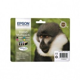 ORIGINAL EPSON T0895 Multipack - Singe - 1x 5.8ml + 3x 3.5ml - 170 + 170 + 135 + 225 pages