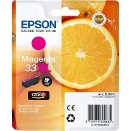 ORIGINAL EPSON T3363XL Magenta - Orange - 8.9ml - 650 pages