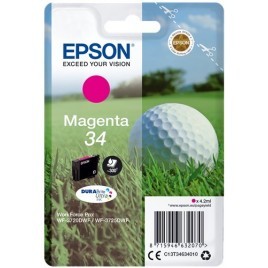 ORIGINAL EPSON T3463 Magenta - Balle de Golf - 4.2ml - 300 pages