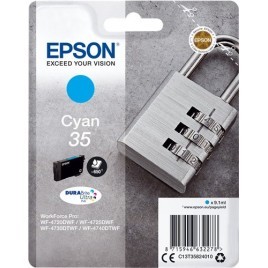 ORIGINAL EPSON T3582 Cyan - Cadenas - 9.1ml - 650 pages