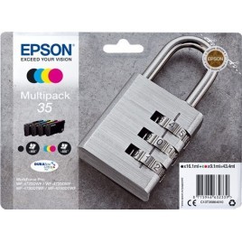 ORIGINAL EPSON T3586 Multipack - Cadenas - 1x 16.1ml + 3x 9.1ml - 900 + 3x 650 pages