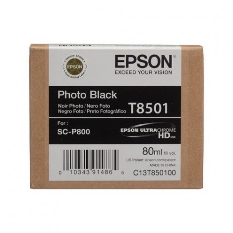 ORIGINAL EPSON T8501 Noire Photo