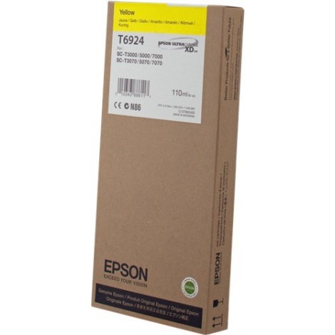 ORIGINAL EPSON T6924 Jaune 110ml
