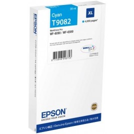 ORIGINAL EPSON T9082 XL Cyan (4000p) - 4 000 pages