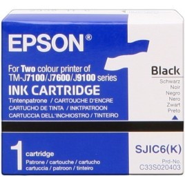 ORIGINAL Epson Cartouche d'encre noir C33S020403 SJIC6/K