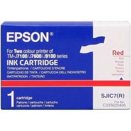 ORIGINAL Epson Cartouche d'encre Rouge C33S020405 SJIC7/R