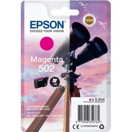 ORIGINAL EPSON 502 Magenta - T02V34 - C13T02V34010 - Jumelles - 3.3ml - 165 pages
