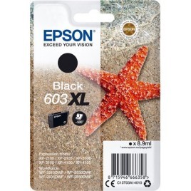 ORIGINAL EPSON 603 XL Noire - T03A1 - Etoile de mer - 8.9ml - 500 pages