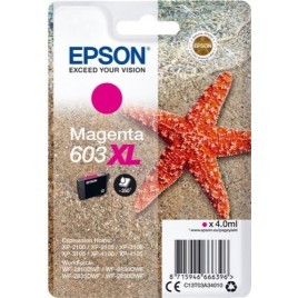 ORIGINAL EPSON 603 XL Magenta - T03A3 - Etoile de mer - 4.0ml - 350 pages