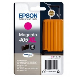 ORIGINAL EPSON 405 XL Magenta - T05H3 - Valise - 14.7ml - 1100 pages